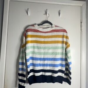 Amazon multi-coloured striped sweater